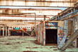 usine abandonnée de l'intérieur