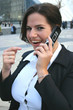 Photo: femme au téléphone femme au téléphone
