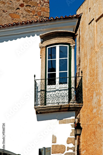 portugal, alentejo: typical street of evora