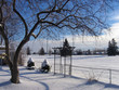 beautiful winter day in toronto
