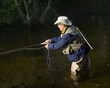fly fisherman