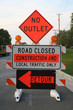 serious roadwork