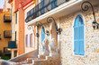entrance to the house in antibes france