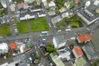 aerial view to reykjavik