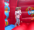 girls on red moon bounce girls on red moon bounce