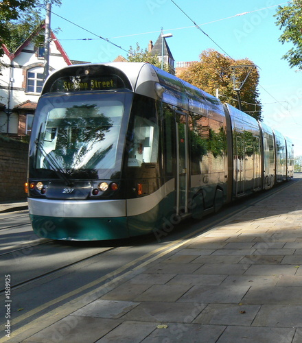 nottingham tram nottingham tram