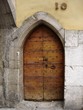 vieille porte d'une demeure d'annecy