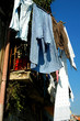 portugal, porto: clothes at the window in ribeira district portugal, porto: clothes at the window in ribeira district