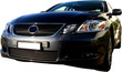 luxury car front view