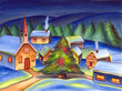 christmas landscape