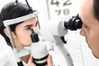 at the optician