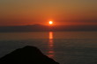 reflet du soleil sur méditérannée