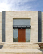 door of a modern house
