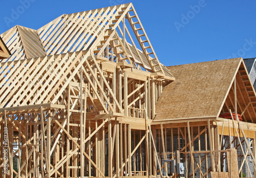 Photo: house construction house construction