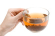 teacup in hand teacup in hand