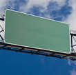 blank freeway sign 4