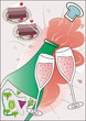 don't forget champagne and cakes