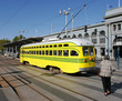 historic streetcar in san francisco