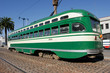 historic streetcar in san francisco