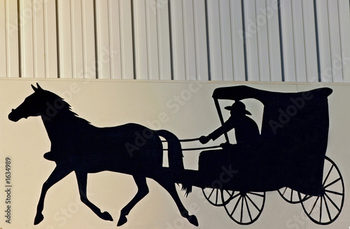 Photo: amish sign amish sign