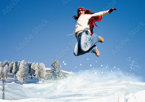 Photo: snow jump snow jump