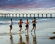 a run to the pier