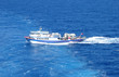 ferry near rhodes harbor