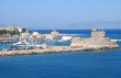 rhodes harbor