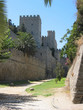 rhodes, old town wall