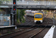 train entering