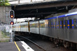 train departing