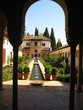 fountain in garden  alhambra