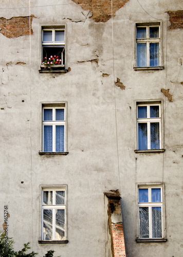 poland wroclaw old housing