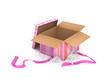 pink box