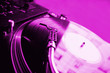 platine dj rose