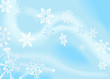 winter snowflake background