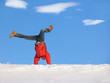 Foto: winter cartwheel winter cartwheel