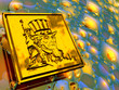 gold plate independence day.