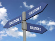 three solutions