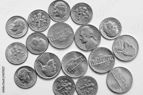 Photo: nickels and dimes nickels and dimes