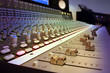 Photo: recording studio mixing console recording studio mixing console