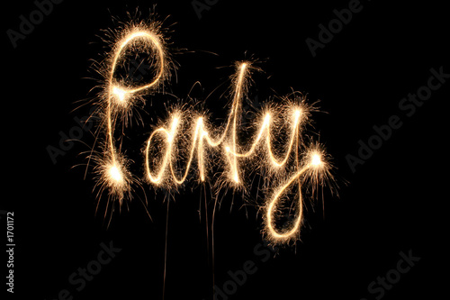 party word sparkler