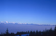 chaines des alpes