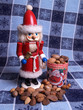 Photo: santa nutcracker with mixed nuts santa nutcracker with mixed nuts