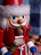 Photo: santa nutcracker cracking a pecan santa nutcracker cracking a pecan
