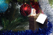 christmas present with angel on it