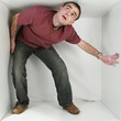 man in a box