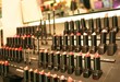 lipstick in a makeup display