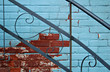 abstract blue house
