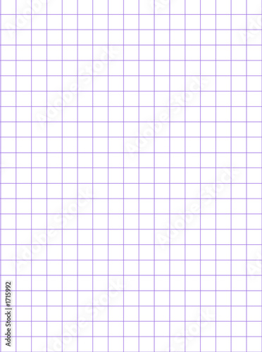 feuille quadrillée
